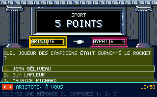 Le Questionneur dans le terminal