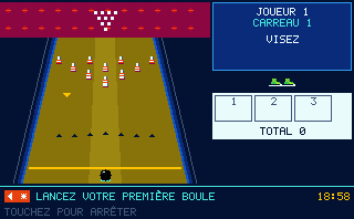 Quilles dans le terminal
